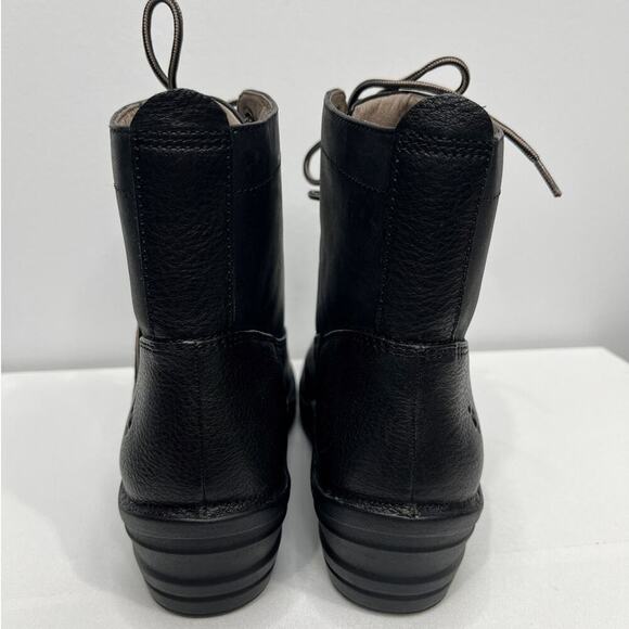 Women’s Bionica Black Leather Boots / Size-8.5 - Picture 2 of 10